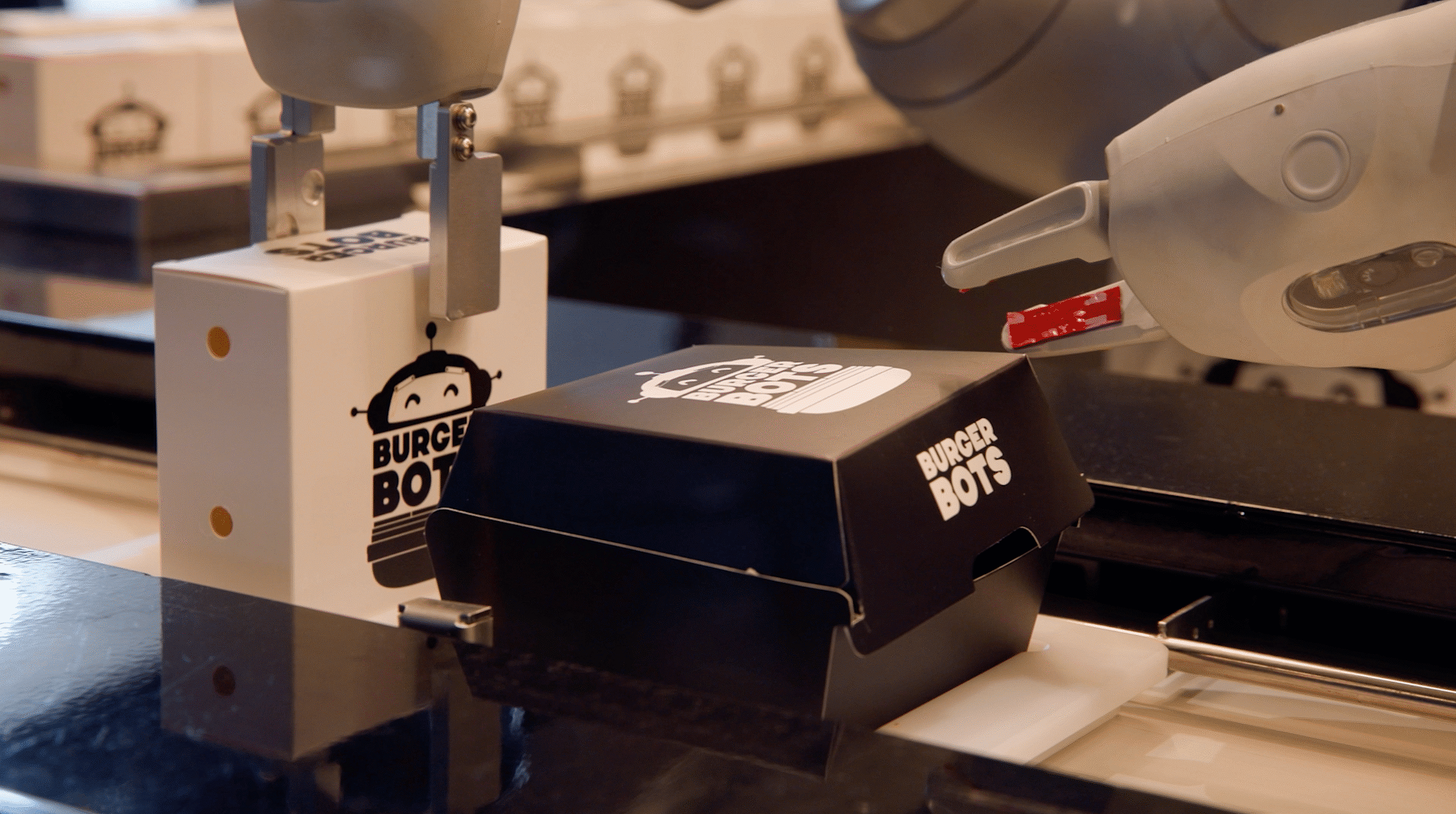 Robot Making Burgers