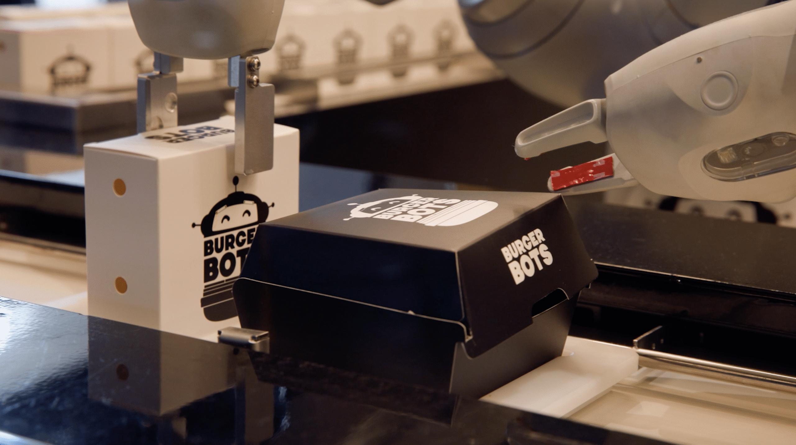 Robot Making Burgers